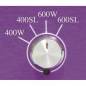 Preview: Lampenset 600W - Grow - Dimmbar - LA